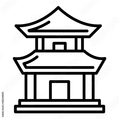 Chinese House Icon