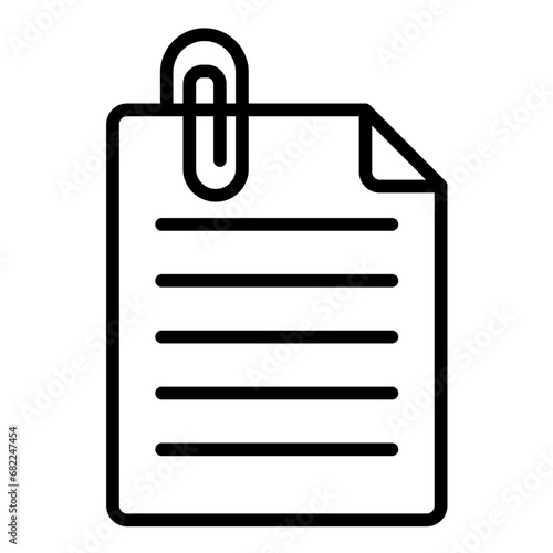 Attached File Icon