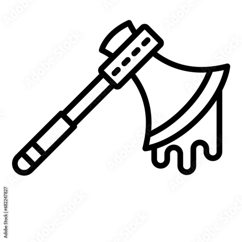 Halloween Axe Icon