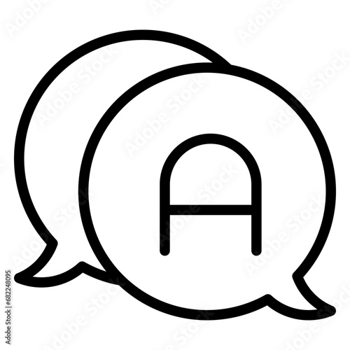 Language Learning Icon