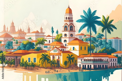 Beauty of the Brazil | Travel Destination Poster Design