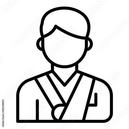 Broken Arm Icon