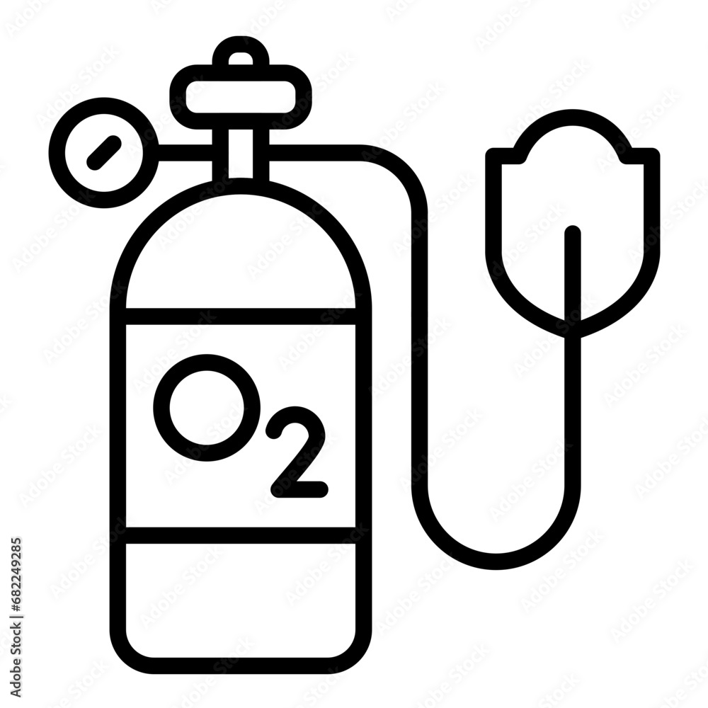 Oxygen Tank Icon Oxygen Tank Icon