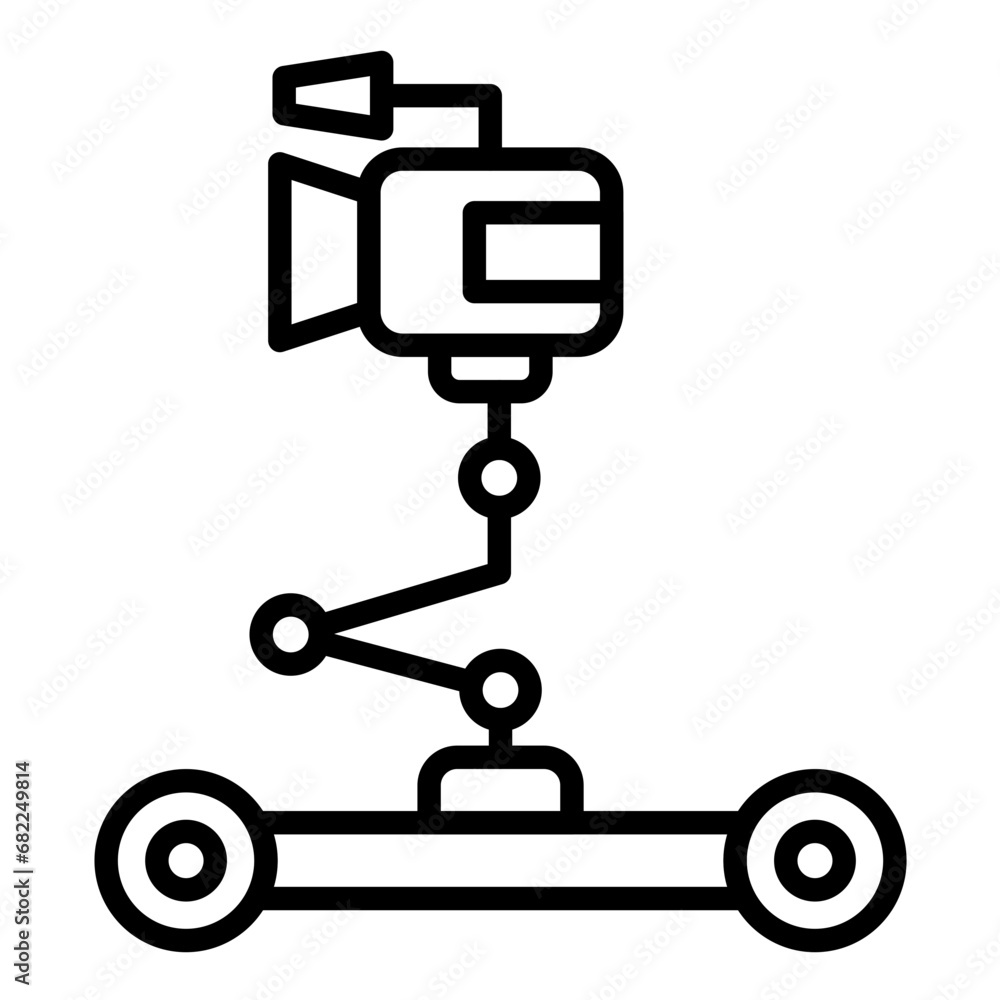 Camera Dolly Icon Camera Dolly Icon
