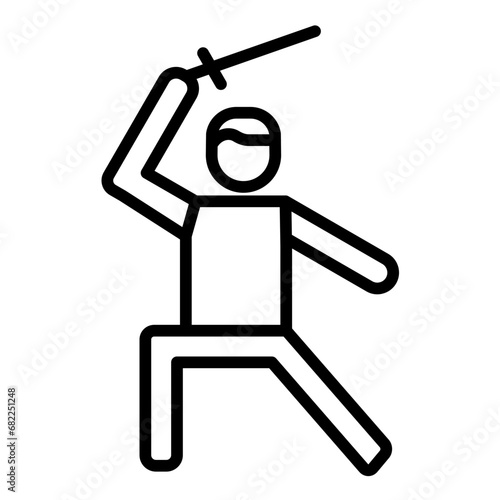 Sword Fighting Icon