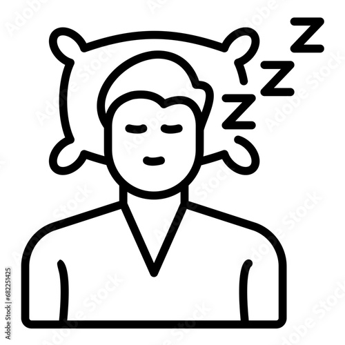 Sleeping Icon