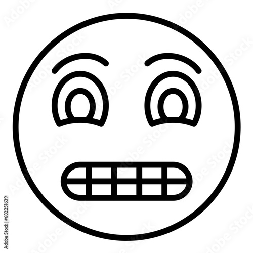 Grimacing Face Icon