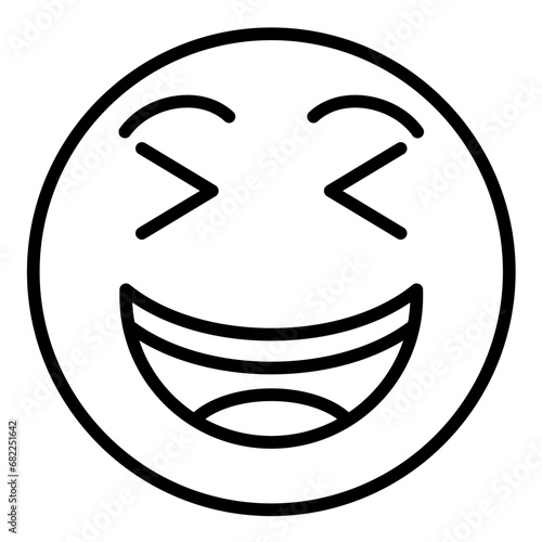 Grinning Face Icon