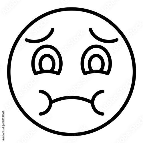 Nauseated Face Icon