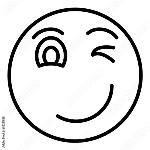 Winking Face Icon