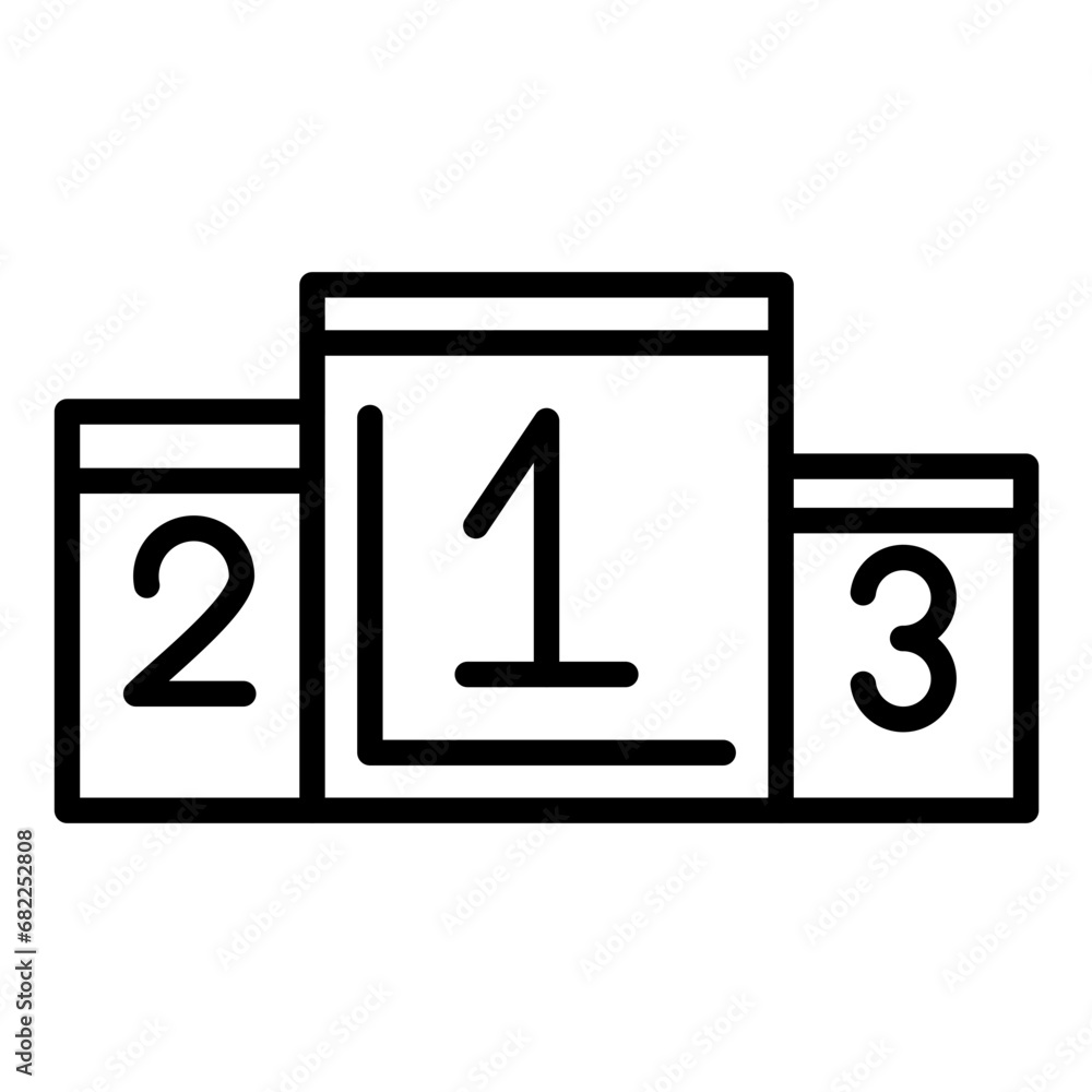 Podium Icon Podium Icon