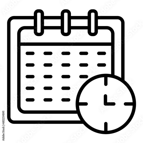 Time Plan Icon