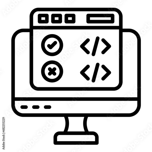 Code Correction Icon