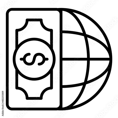 Global Earning Icon
