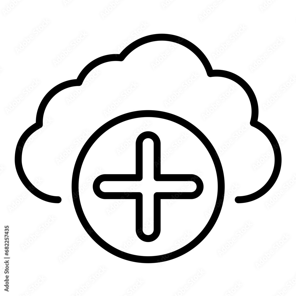 Cloud Add Icon