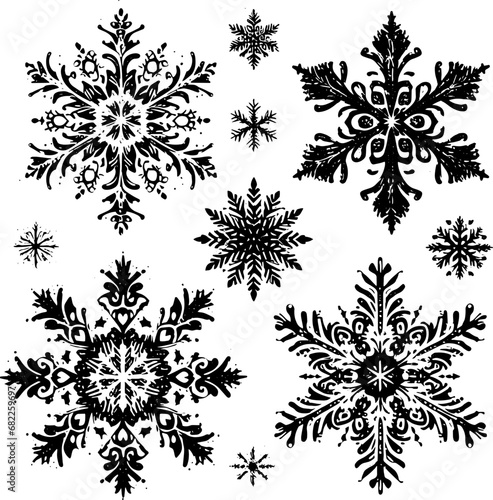 Snowflakes Vector 6