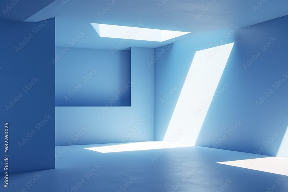 Clean and Spacious Blue Room Clean and Spacious Blue Room
