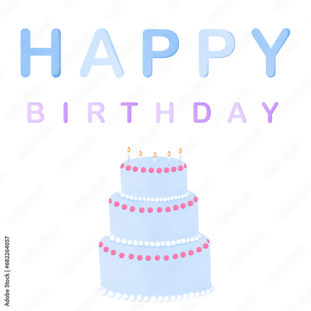 Happy birthday cake Happy birthday cake