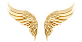 Golden wings cut out