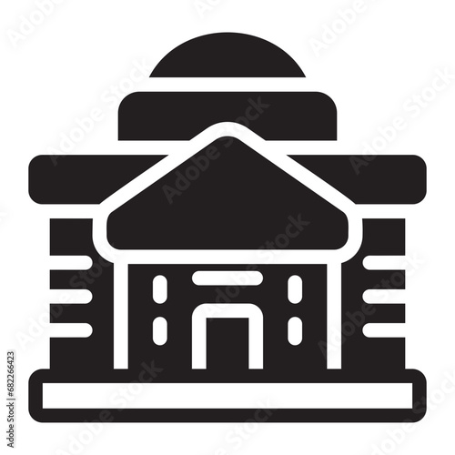 government glyph icon photo