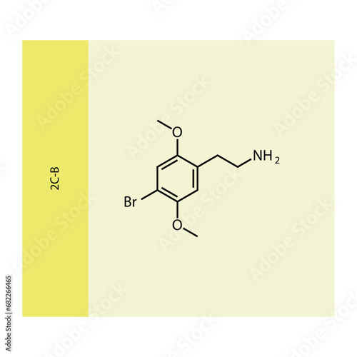 Molecular structure diagram of Ganglioside GM1 - monosialotetrahexosylganglioside blue Scientific vector illustration.
