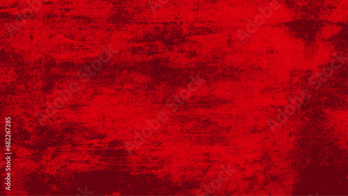 Grunge texture of a dilapidated wall in a red tone.