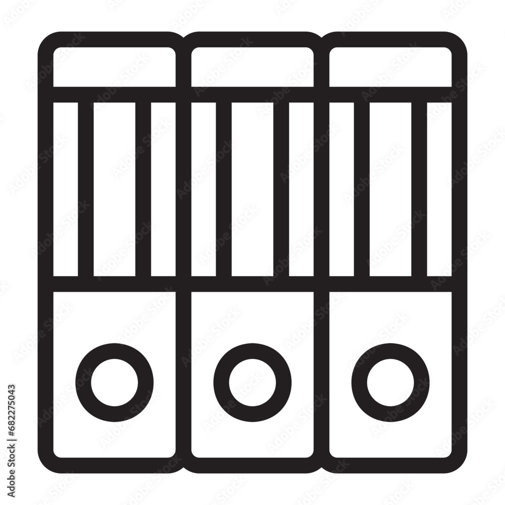 archives line icon