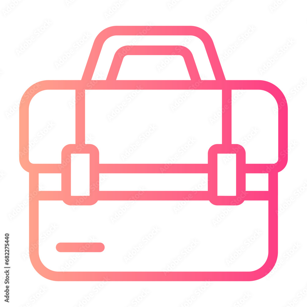 briefcase gradient icon briefcase gradient icon