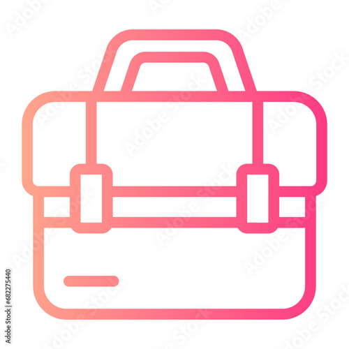 briefcase gradient icon