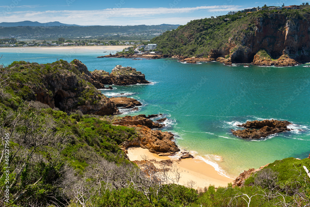 Knysna heads and lagoon view garden Route in South Africa,