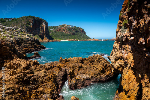 Knysna heads and lagoon view garden Route in South Africa,