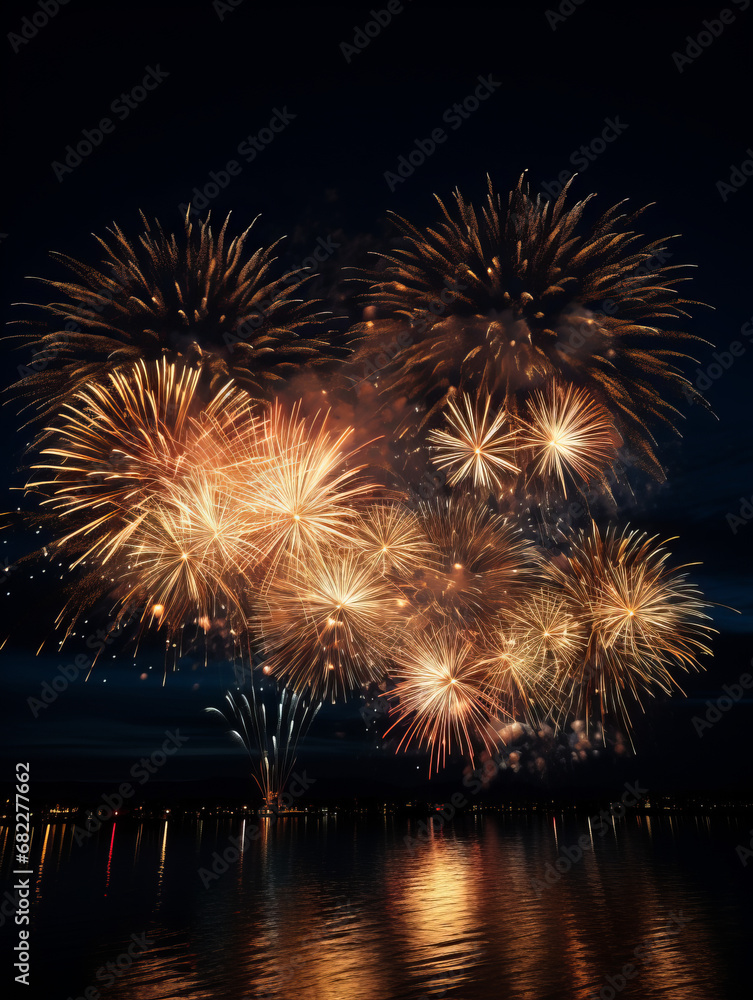 fireworks in the night sky fireworks in the night sky