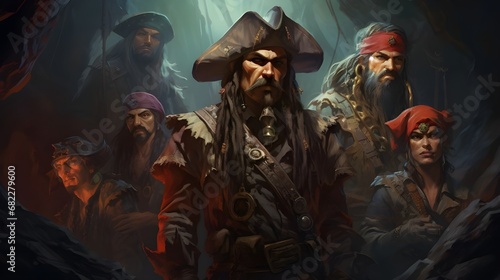 group of pirates
