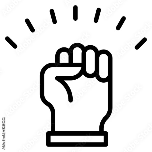 Determination Line Icon
