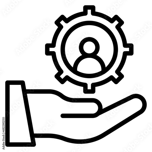 Responsibility Line Icon