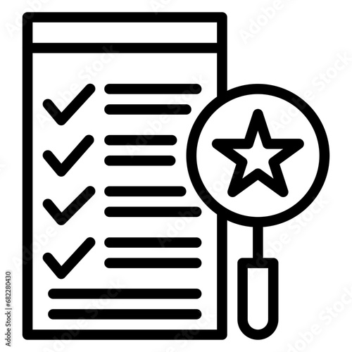 Corrective Action Line Icon
