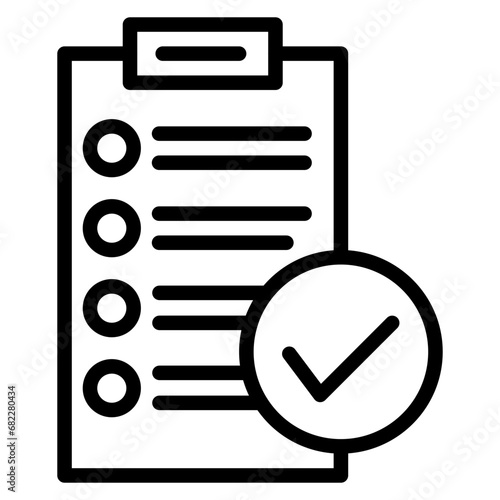Preventive Action Line Icon