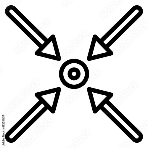 Alignment Line Icon