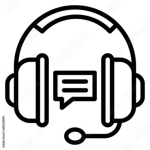 Support Line Icon