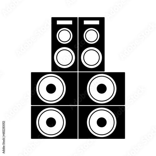 mini system suond icon