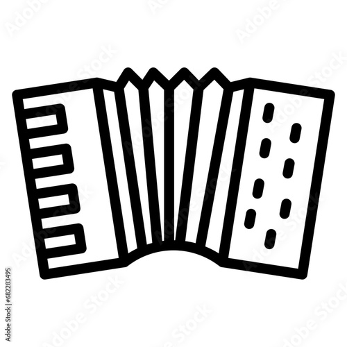 Accordion Line Icon