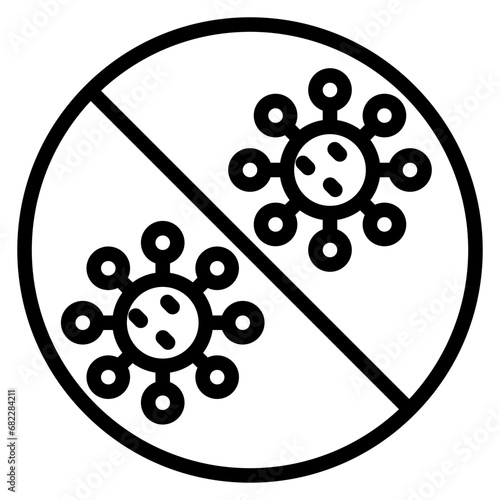 Quarantine Zone Line Icon