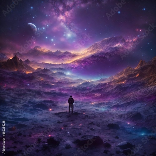 Celestial Symphony.Galactic Elegance