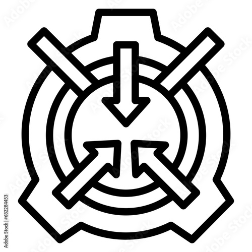 Containment Protocol Line Icon