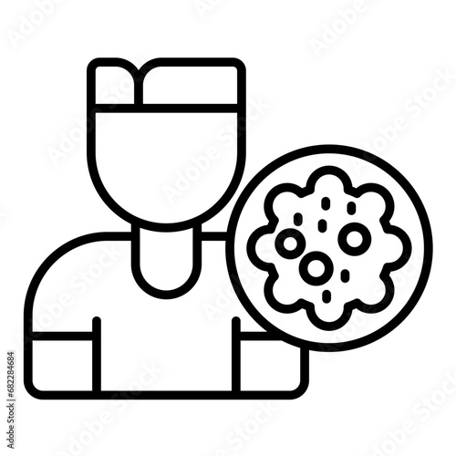 Oncologist Line Icon