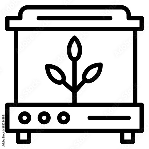 Incubator Line Icon