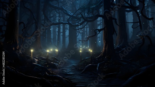  spooky forest