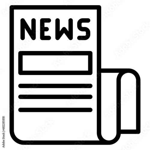 Sport News Line Icon