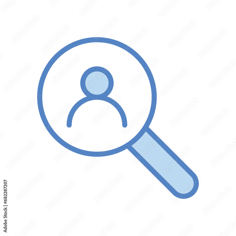 User Data icon isolate white background vector stock illustration. User Data icon isolate white background vector stock illustration.