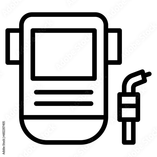 Welding Line Icon